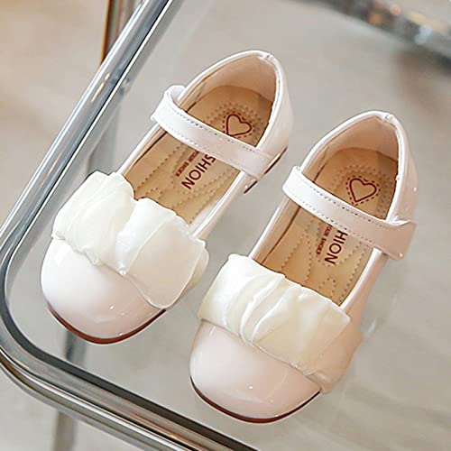 Fashion Spring and Summer Children Casual Shoes Girls Flat Sole Solid Color Lightweight Toddlers Boots for Girls (Beige, 5-5.5 Years Little Child)2