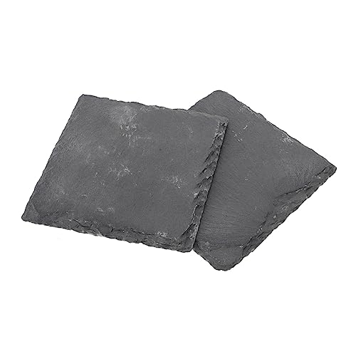 SEWOART Tablero De Piedra Natural para Reptiles y Plato De Comida y Descanso para Terrarios Suministro De Peceras y Hábitats De Reptiles