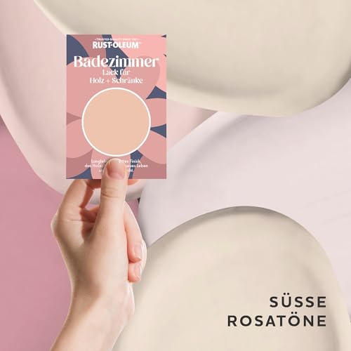 Rust-Oleum Badezimmer Holz und Schränke Testerbox - Süße Rosatöne - Seidenglanz
