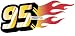 8 Inch Lightning McQueen Wall Decal Sticker 95 Disney Pixar Cars 3 Movie Removable Peel Self Stick Adhesive Vinyl Decorative Art Room Home Decor Kids Room Nursery Racing Decor 8 by 3 inches