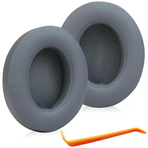 Replacement Ear Pads for Studio 2 & 3 Headphones Ear Cushions Headset Earpads Ear Cups Cover with Soft Protein Leather(Studio 3-Titanium Grey)