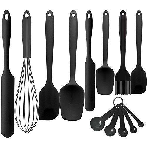 Silicone Spatula,13 Piece Rubber Spatulas Silicone Heat Resistant,Non-scratch Silicone Spatulas,Non Stick and Good