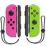 Control de movimiento y motores duales incorporados: el controlador de switch cuenta con un giroscopio de 6 ejes, equipado con la última tecnología de detección de movimiento para brindarle una gran sensación de control. Incluye la sofisticada función de vibración HD, que ofrece una vibración mucho más realista.