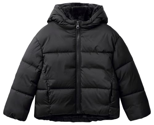 United Colors of Benetton Giubbotto 2SJ1CN05D Giacca, Nero, 130 cm Bambina