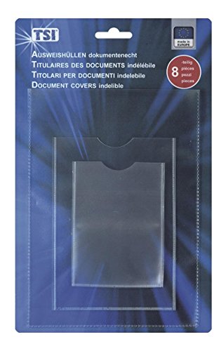 Preisvergleich Produktbild Ausweishüllen-Set 8tlg. für Kreditkarten, Reisepass, KFZ-Schein, Personalausweis