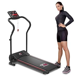 YM TAP70 Elektrische loopband, opvouwbaar, Italiaans kwaliteitsmerk, ruimtebesparend, langzaam en snel lopen tot 7 km/u, compact, 3 programma’s, eenvoudig intuïtief display, multifunctioneel, wielen
