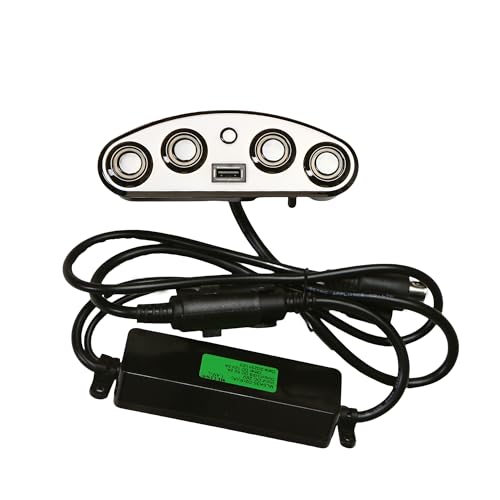 Image of Fruhdi Power Recliner Mulin 5 Button 5 Pin Switch Model MLSK35-D2 Right Hand Control Replacement with USB for Electric Sofa
