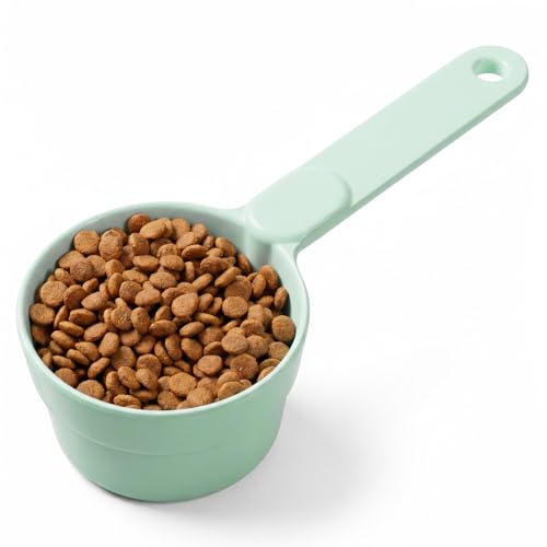 Vaso medidor 1/2 taza para alimentos de mascotas miniatura 1