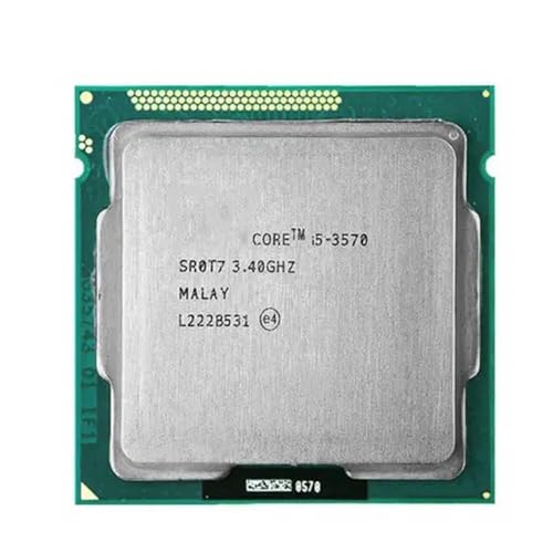 Image of Core i5-3570 Processor (3.4 GHz, 3.8 GHz Turbo) LGA 1155 Socket | Quad-Core Desktop CPU for H61 /B75 Motherboards.