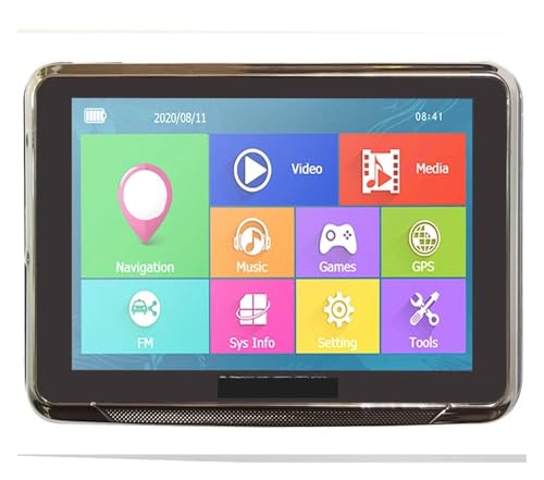 5 Zoll HD GPS Tragbare Navigationskarten Auto LKW Camping Wohnwagen Navigator Sat NAV