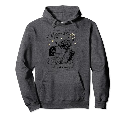 Sweat Star Wars Han & Leia Love confectionné en coton doux avec finitions et détails premium