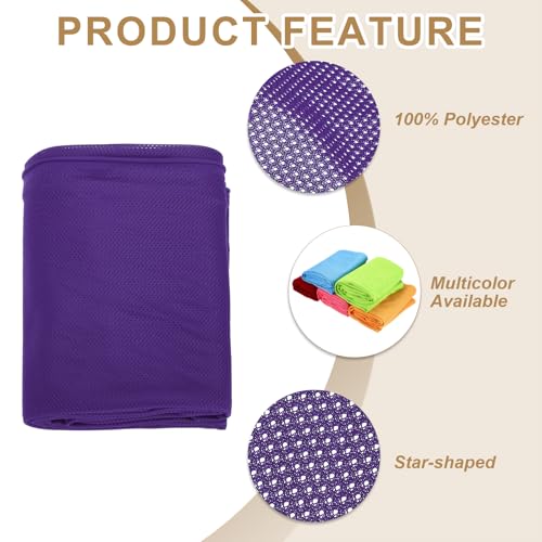 Tissu maille violet élastique de qualité supérieure pour couture de sac à dos - 4