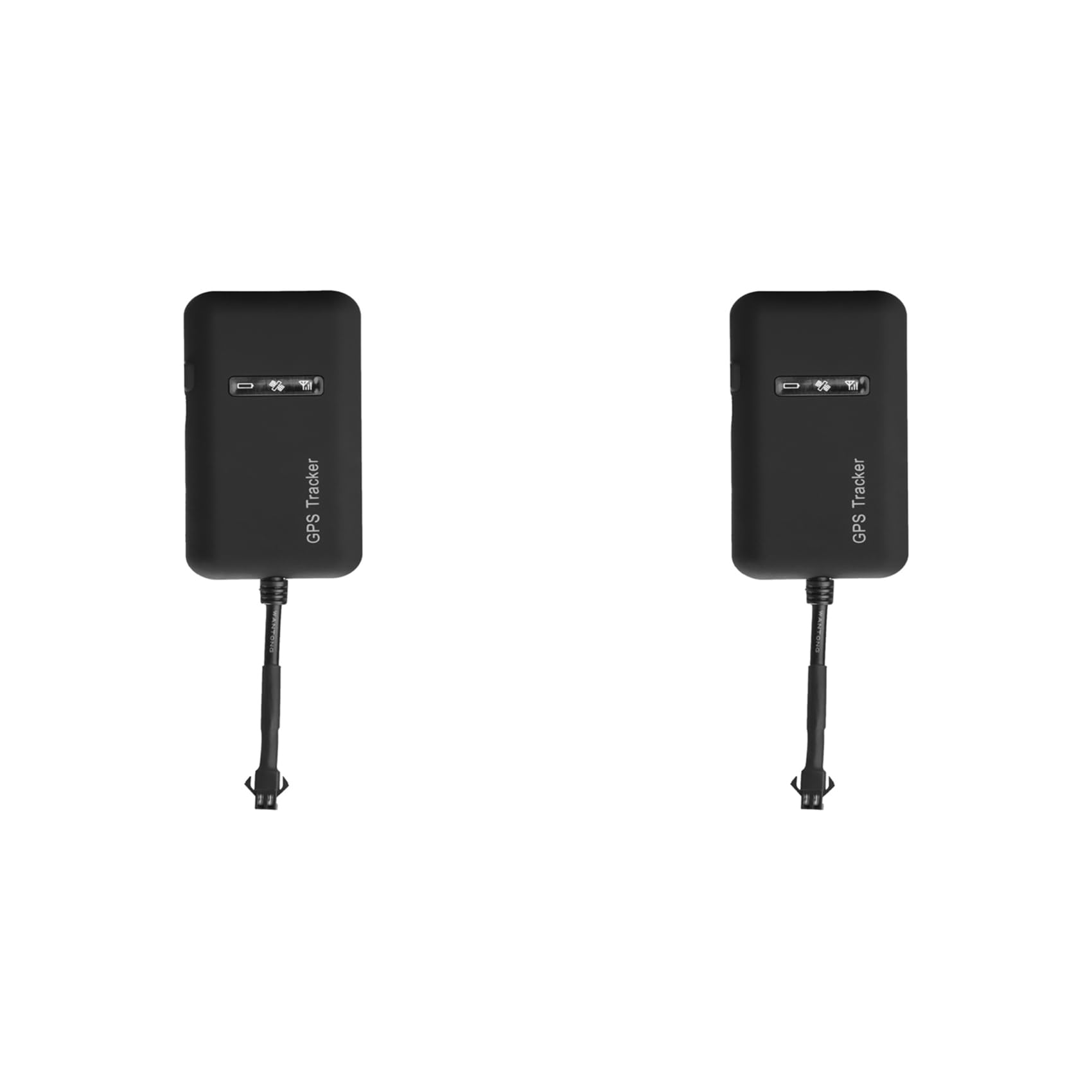 Jnchdghwa Black 2X Gt02a 12V-36V Mini Real-Time Gps/Gsm/Gprs Sms Car Gps Tracker Real-Time Positioning Supports Maps Link