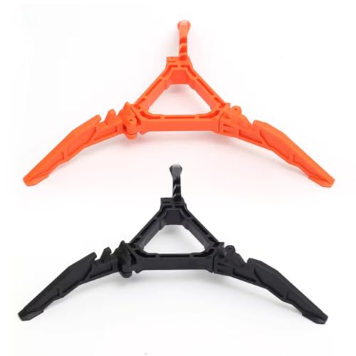 SquEqu 2 Pack Fuel Canister Stabilizer Portable Folding Mini Stand Holder Tripod Support Bracket for Outdoor Camping Propane Butane Can Cylinder Cartridge Bottle Gas Tank Stove Burner Hiking Picnic