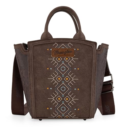 Bolso Wrangler Western para mujer con bordado azteca miniatura 1