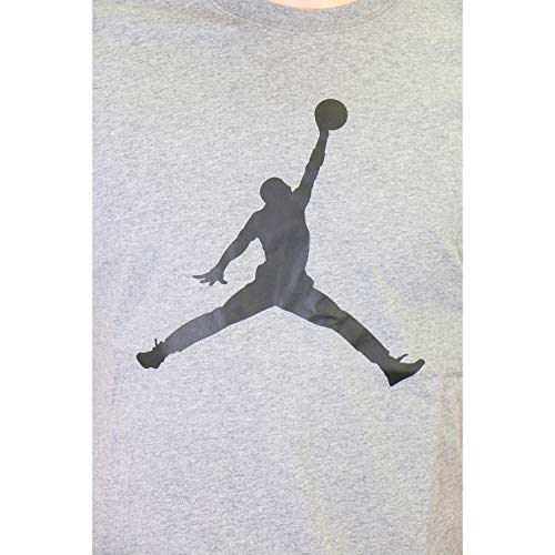 Jordan Jumpman Men's T-Shirt (CJ0921-091, Carbon Heather/Black/Black)4