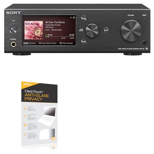 BoxWave Screen Protector Compatible With Sony HAP-S1 - ClearTouch Anti-Glare Privacy (2-Pack), Privacy Screen Protector Flexible Film Anti-Glare