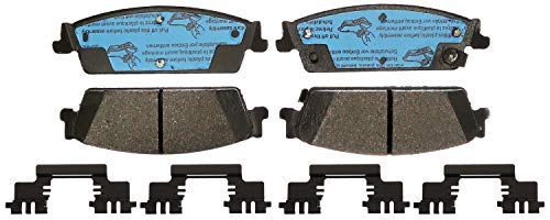 ACDelco Gold 17D1194CHF1 Ceramic Rear Disc Brake Pad Set