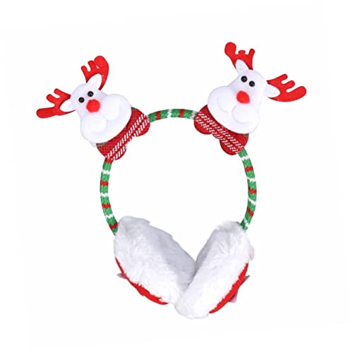 Orejeras navideñas infantiles para el camino al colegio en invierno 5