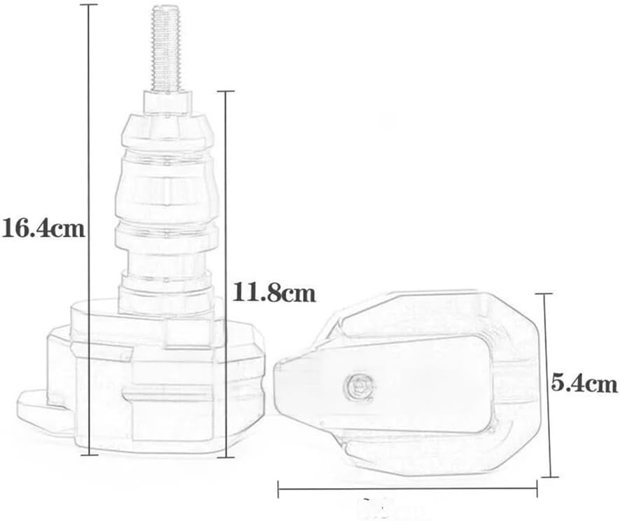 Anti-Fall Crash Pad for Suzuki SV650/S SV 650/SV650 SV650S Motorcycle Falling Protection Frame Slider Fairing Guard Anti Crash Pad Protector