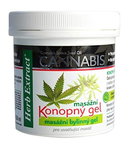 Hanf-Gel für Massage mit BIO CANNABIS Öl 250ml Creme - beruhigend, schmerzhemmend, Gelenke, Muskeln, Rücken, Knie, entzündungshemmend Hanf-Gel für Massage mit BIO CANNABIS Öl 250ml Creme - beruhigend, schmerzhemmend, Gelenke, Muskeln, Rücken, Knie, entzündungshemmend