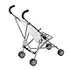 Bayer Chic 2000 - Puppenbuggy Roma, Puppenwagen, Mini-Buggy, Bärchen beige, 601-63