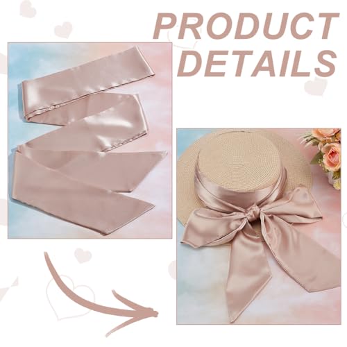 AHANDMAKER Women Dress Belt, Special Occasion Dress Bridal Belts Ribbon Sash for Dress Shirt Overcoat, Waist Belts for Women4