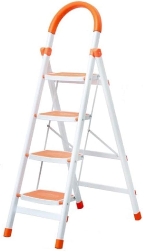 Step Stool Step Ladder,Portable Folding Heavy Duty Anti-Slip Stepladder Home Garden Ladder Household Ladder/Blue