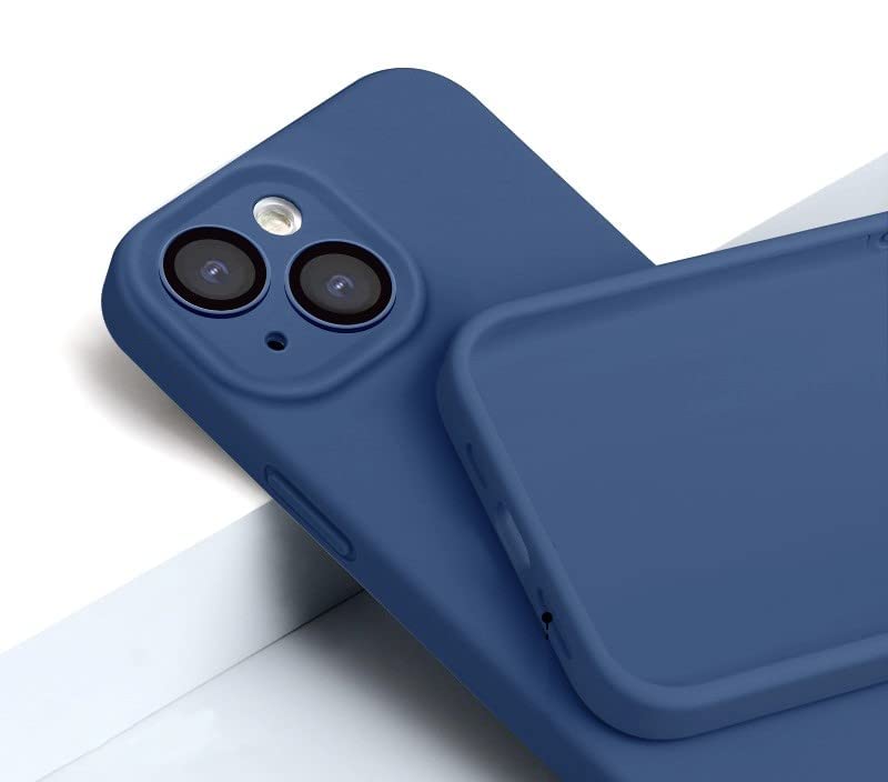 MOBITUSSION Shockproof Flexible Matte Liquid Silicon TPU Camera Protection Back Cover Compatible for iPhone 13 (Dark Blue) (B09GPSPKNX) Amazon Price History, Amazon Price Tracker