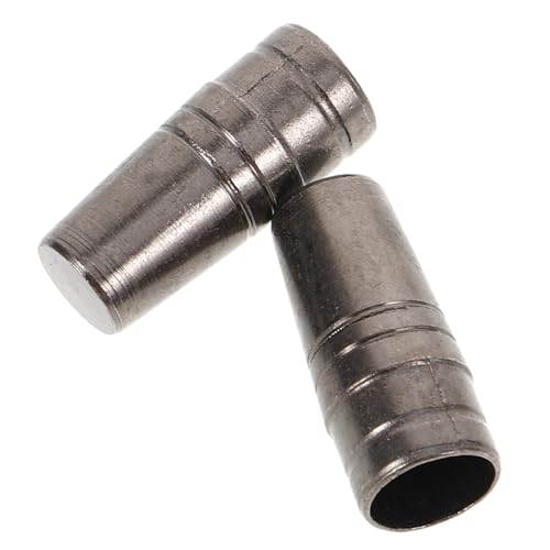 FUNOMOCYA 2 Pièces De Parapluie Parapluie Tops Couvre Embouts De Parapluie en Métal Couvercle De Pointe De Parapluie De Remplacement Couvercle De Pointe De Parapluie À Long