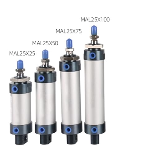 Cilindro neumático MAL de 32mm y carrera de 75mm para automatización 5