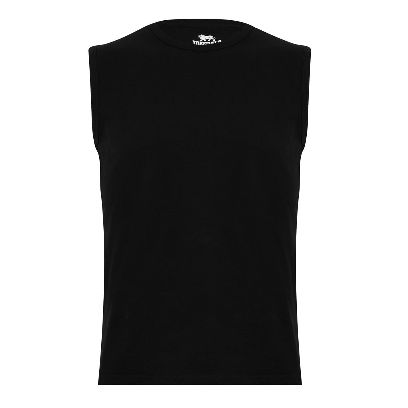 Lonsdale Mens Sleeveless T-Shirt Black L