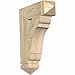 Ekena Millwork BKT06X22X30OLY03RDF Olympic Arts & Crafts Rough Sawn Bracket, 6" Width x 22" Depth x 30" Height, Douglas Fir