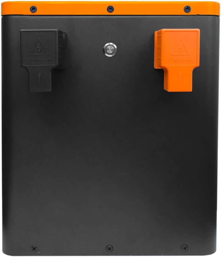 EEL 12V Battery DIY Case with Temp Sensor 250A ANL Fuse JK 200A BMS for 280Ah-330Ah Lifepo4 Cells,Perfect for RV,EV,Marine,Outing Camping,Golf cart