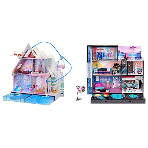 LOL Surprise O.M.G. Winter Chill Cabin - Über 95 Überraschungen - aus Holz, 3 Stockwerke, 6 Zimmer ab 6 Jahren & Sweet…
