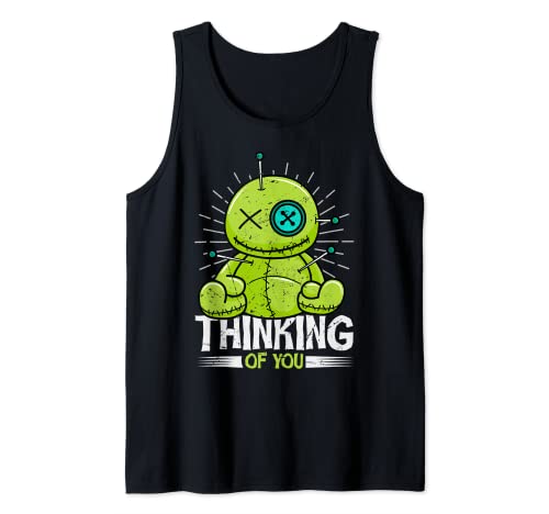 Thinking Of You Voodoo Dolls Cute And Creepy For Men Women Débardeur