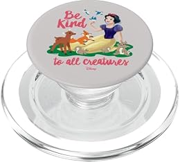 Disney Princess - Snow White Be Kind To All Creatures PopSockets PopGrip for MagSafe