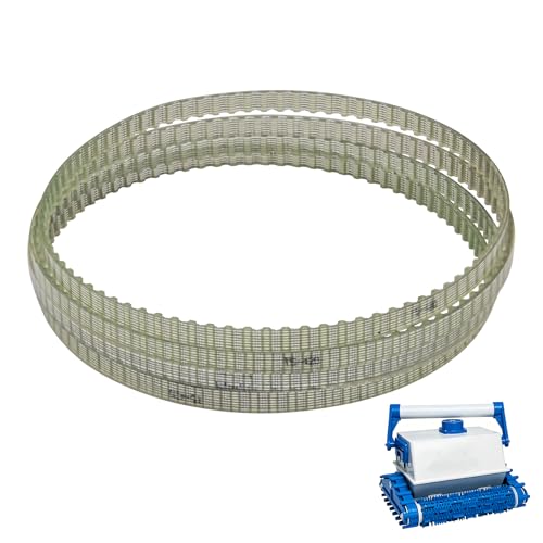 Koatukys A3302PK 3302 Pool Cleaner Drive Belt, Durable Rubber Replacement Robot Belt Compatible with Aquabot Automatic Pool Vacuum Cleaner Repair Parts (4/Pack)