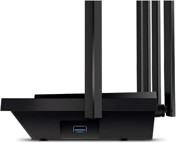 TP-Link Archer AX72 AX5400Mbps WiFi 6 Router, Gigabit Ethernet Ports, USB 3.0, Internet Booster Routers, WiFi Booster, Ultra-Low Latency, EasyMesh,WPA3, Ideal for Gaming, Alexa