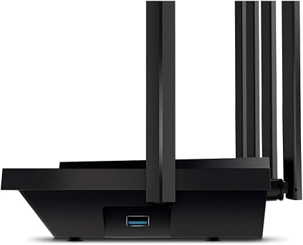 TP-Link Archer AX72 AX5400Mbps WiFi 6 Router, Gigabit Ethernet Ports, USB 3.0, Internet Booster Routers, WiFi Booster, Ultra-Low Latency, EasyMesh,WPA3, Ideal for Gaming, Alexa