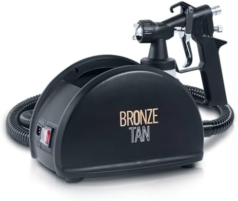 Bronze Tan Professional Spray Tan Machine with HVLP Spray Gun, 110V