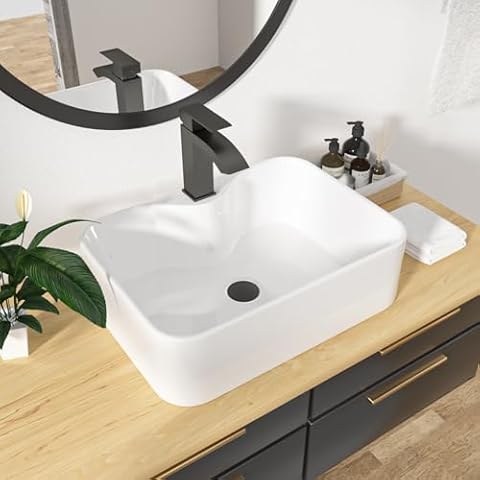 Kichae 19"x15" Modern Bathroom Sink Combo Cover