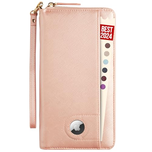 Image of Travel Document Organizer - RFID Passport Wallet Case Family Holder Id Wristlet