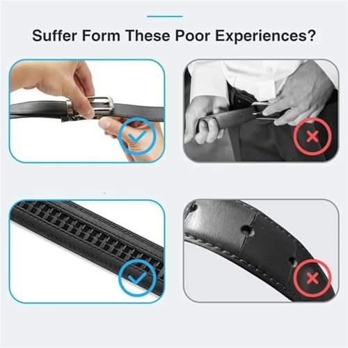 Plus Size Belts Men Leather Belt Strap Automatic Buckle4