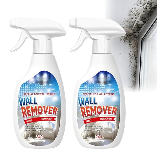 YAGUAN Highly Effective Removal Spray Wall Remover Wall Stain Remover For Painted Walls WallCleaning Spray Multi-Surface Cleaning Solution Dirt Dust And Stain Remover (2pcs)