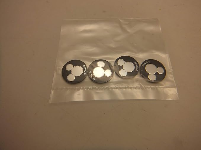 ダイハツ純正　ナンバープレートロックボルト（ディズニー）ホワイト ダイハツ アクセサリー】