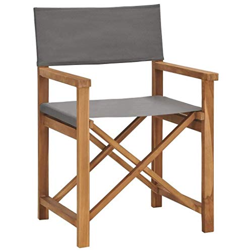 Director s Chair Solid Teak Wood Gray Directors Chair Directors Chairs Directors Chairs Foldable Director Chair Director Chairs Tall Directors Chair Folding Directors Chair Director s Chair
