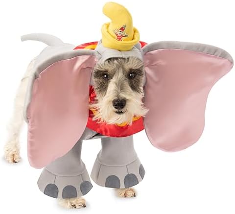 Disney: Dumbo Costume for For Dogs or Cats by Rubies, Large