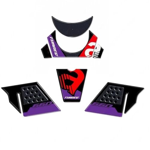 Autocollants de protection réservoir moto tampon kit universel