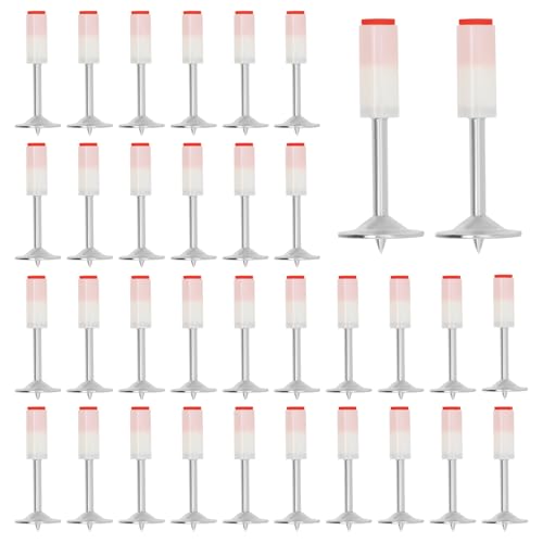 Beasafy 400 Piezas De Clavos Para Pistola De Clavos, Clavos Redondos De 7,3 Mm, Adecuados Para Fijación, Instalación Y Reparación De Techos Y Paredes